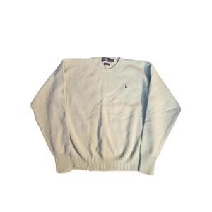 Vintage Polo Ralph Lauren XXL 100% Lambs Wool Light Green Crew Neck Sweater Y2k